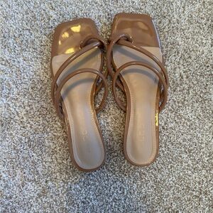 Aldo Women's Brown Strappy Sandals